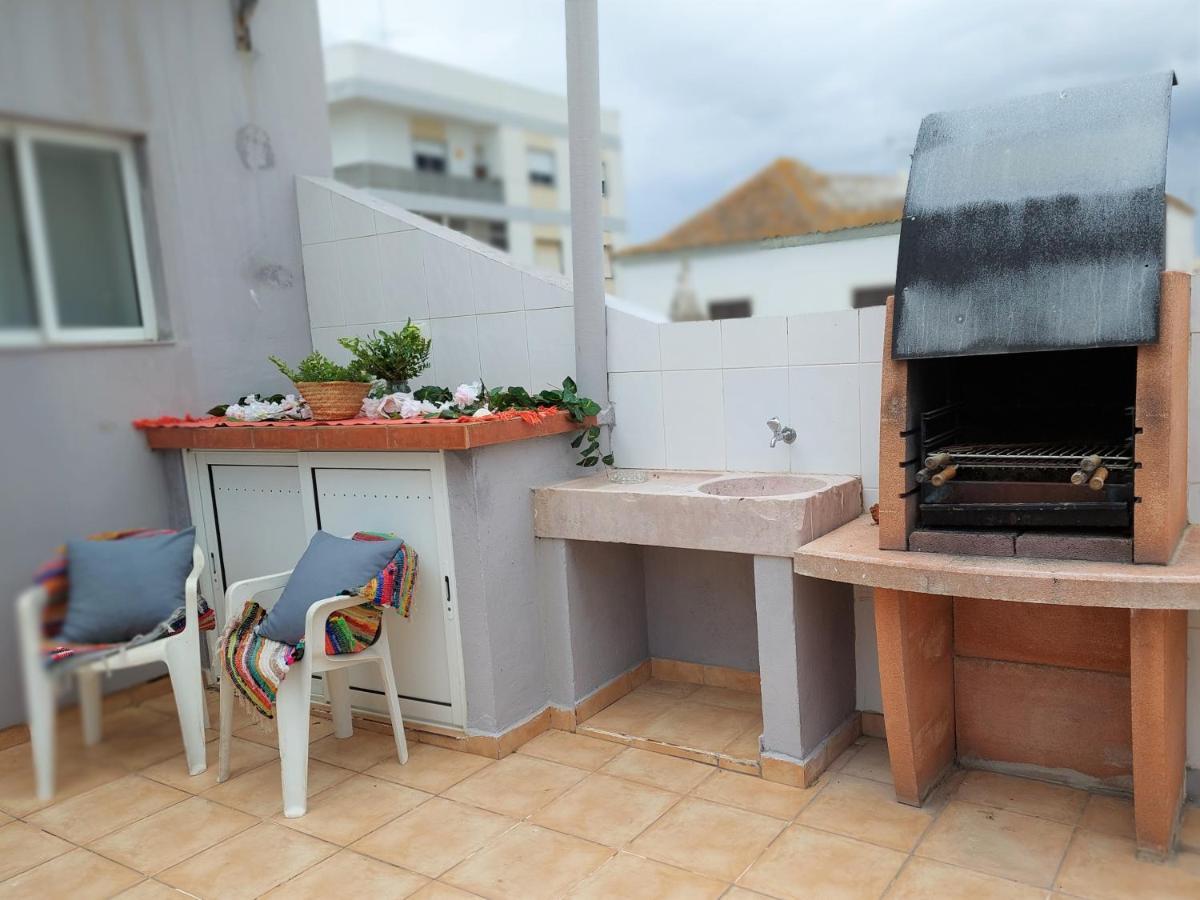Casa Olhao Terraco: Espaco, Conforto E Terraco Com Churrasqueira Εξωτερικό φωτογραφία